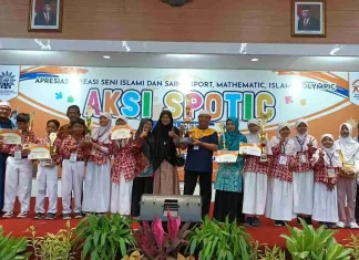 Peserta AKSI SPOTIC 2024 SD Muhammadiyah 15 Surabaya (SDM Limas) Menjadi Juara Umum III Se-Kota Surabaya.