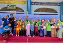 Juara Umum LIC SD Muhammadiyah 15 Surabaya (SDM Limas) Tahun 2024 yang diraih KB-RA Perwanida Surabaya.