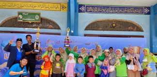 Juara Umum LIC SD Muhammadiyah 15 Surabaya (SDM Limas) Tahun 2024 yang diraih KB-RA Perwanida Surabaya.