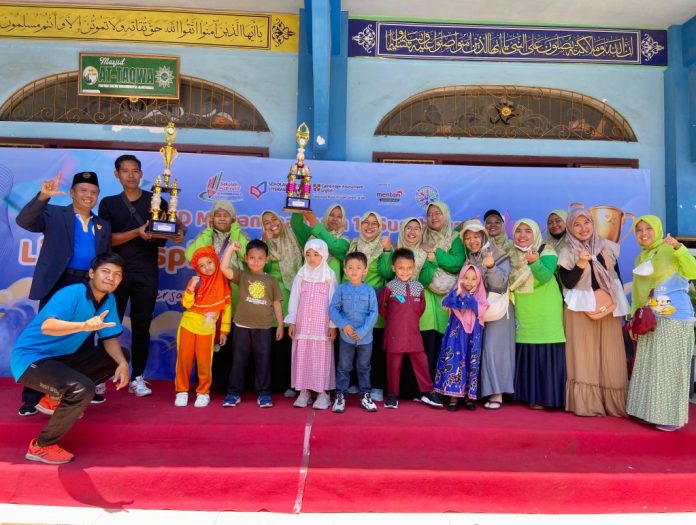 Juara Umum LIC SD Muhammadiyah 15 Surabaya (SDM Limas) Tahun 2024 yang diraih KB-RA Perwanida Surabaya.