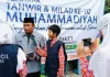 Tim Wartawan Cilik (WarCil) SD Muhammadiyah 15 Surabaya (SDM Limas) saat mewawancarai Ketua PCM Wiyunh Suri Marzuki SE.