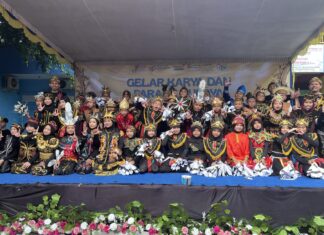 Gelar Karya P5 dan Parade Budaya SDM Limas mendapat apresiasi tinggi. (Ali/KLIKMU.CO)