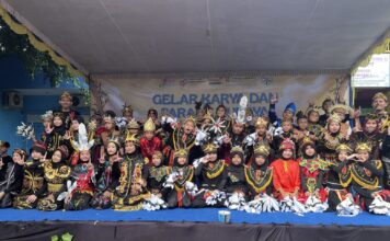Gelar Karya P5 dan Parade Budaya SDM Limas mendapat apresiasi tinggi. (Ali/KLIKMU.CO)