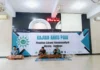 Wakil Ketua Pimpinan Daerah Muhammadiyah Kota Surabaya, H M Jemadi MA MPd saat memberikan pencerahan di Kajian Ahad Pagi PCM Wiyung. (Ali/PWMU.CO)