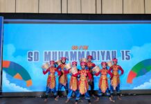 SDM Limas Usung Konsep Seni Budaya, Siswa Bawakan Tari Tradisional Lamongan