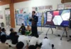 Kegiatan Motivasi Bina Iman siswa kelas 5 dan 6 SD Muhammadiyah 15 (Limas) Surabaya (Foto: Ali Shodiqin/PWMU.CO)