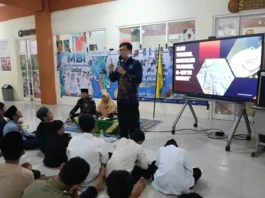 Kegiatan Motivasi Bina Iman siswa kelas 5 dan 6 SD Muhammadiyah 15 (Limas) Surabaya (Foto: Ali Shodiqin/PWMU.CO)