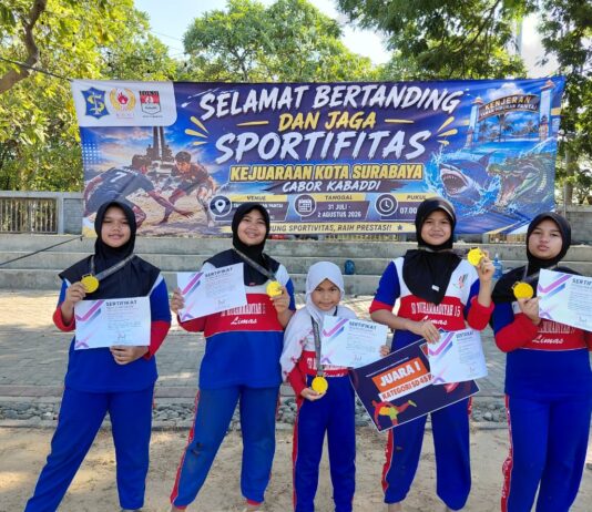 Tim Kabaddi SDM Limas Sabet Juara 1 dan 3 Sekaligus