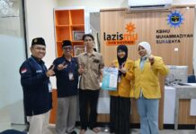 SDM Limas Salurkan Donasi Korban Bencana NTT lewat Lazismu Surabaya SDM Limas Salurkan Donasi Korban Bencana NTT lewat Lazismu Surabaya