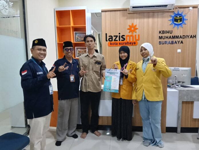 SDM Limas Salurkan Donasi Korban Bencana NTT lewat Lazismu Surabaya SDM Limas Salurkan Donasi Korban Bencana NTT lewat Lazismu Surabaya